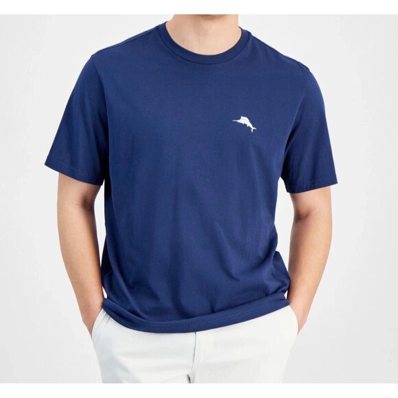 Tommy Bahama Other - Tommy Bahama Men's Anniversary Cocktail Graphic Cotton T-Shirt Navy Blue 3XL